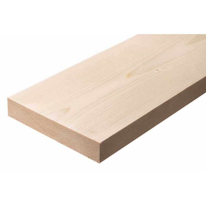 Доска сухая строганная 28х145х2000 сорт AB