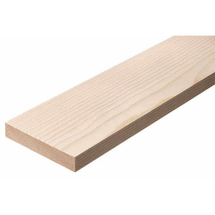 Доска сухая строганная 25х100х4000 сорт 1-2